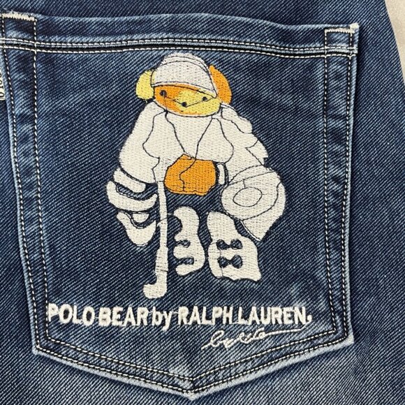 Ralph Lauren Jeans Mens Size 36 (actual Size 34) Blue Straight - Picture 9 of 15